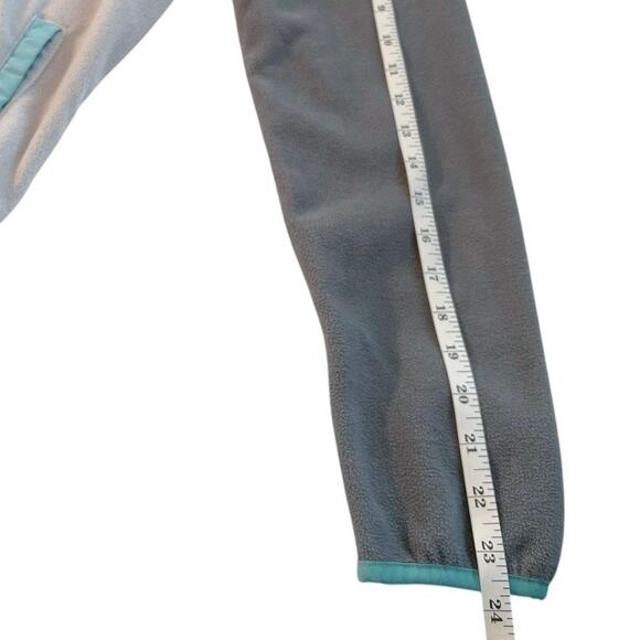 SALE! Columbia Fleece Sweatshirt - Size Small - Like New - Gray, Quarter Snap Up - Picture 13 of 14